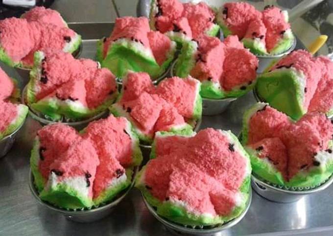 How to Make Delicious Bolu kukus semangka