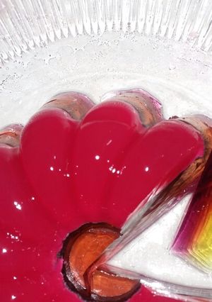 عکسی از دستور ژله رنگی رنگی