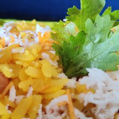 A picture of Coconut Poha.