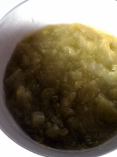 A picture of Rhubarb Compote.