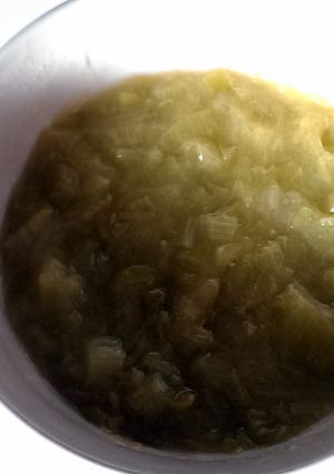 A picture of Rhubarb Compote.
