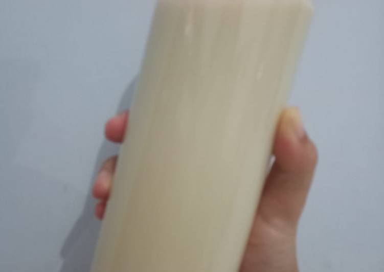 Susu kedelai/soya milk homemade