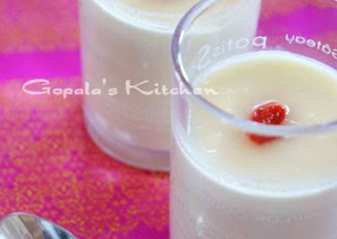 Rich and Thick Juicy First Class Almond Powder Tofu Recipe