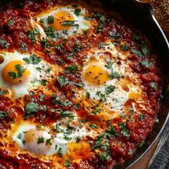 A picture of Shakshuka.