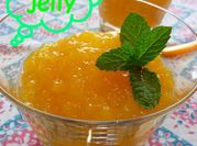 A picture of jelly with fruits