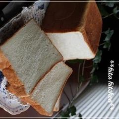A picture of A Little Luxurious - Silky Smooth Milk Shokupan - Square Pullman Bread Loaf.
