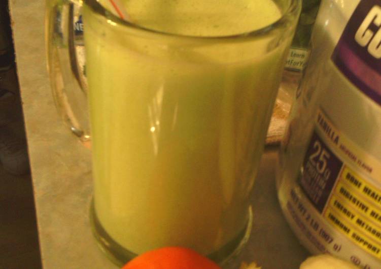 Recipe of Super Quick Homemade tangerine protein machine