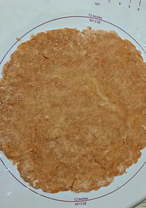 A picture of Whole Wheat pastry (pie crust) adapted from The Great American P.