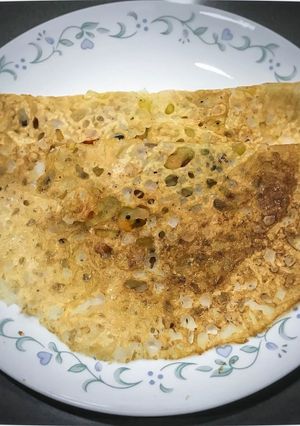 A picture of Rava Masala Dosa.