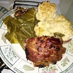 A picture of Rita's Bacon Meatloaf.