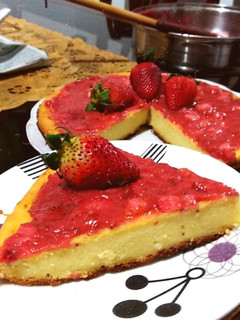 Una foto de Cheesecake new york (torta de queso)
