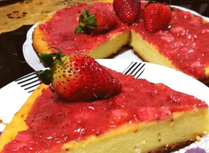 Una foto de Cheesecake new york (torta de queso)