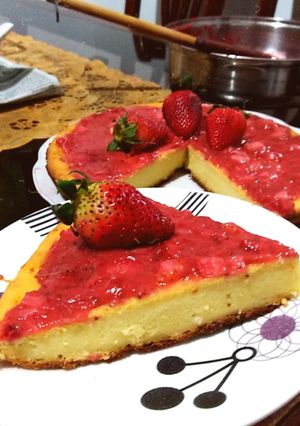 Una foto de Cheesecake new york (torta de queso)