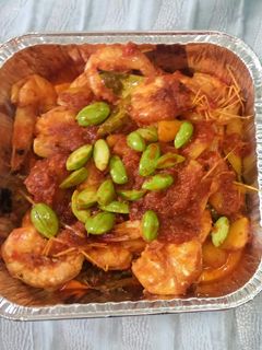 Foto resep Balado udang kentang