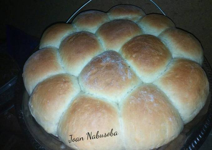 White Bread Buns recipe main photo
