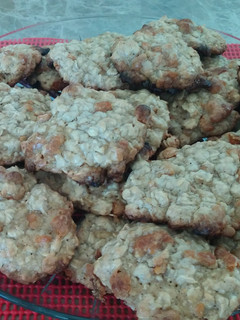 A picture of Oatmeal Butterscotch Cookies.