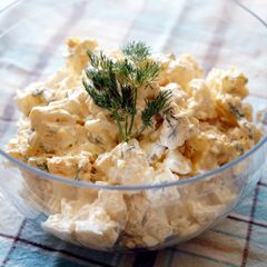 A picture of Tina's Potato Salad.