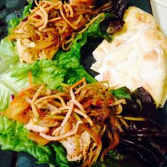 A picture of Ray's Pineapple Teriyaki Wraps.