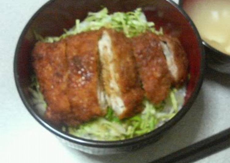 Recipe of Award-winning Sauce Katsu Rice Bowl