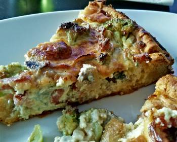 Latest Recipe Quiche Mushroom Gorgonzola Bacon Delicious Perfect