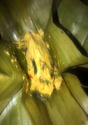 Foto resep Botok Teri Udang Tempe Tahu