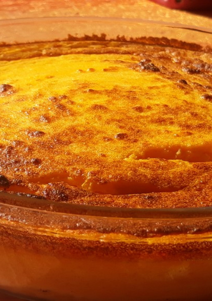 Una foto de Soufflé de Calabaza