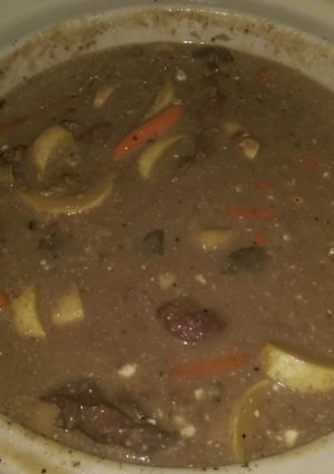 A picture of Crockpot Venison Stew.