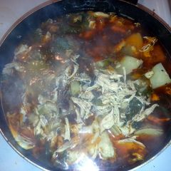 A picture of Tandoori Chicken Soup.