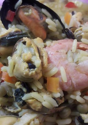 Una foto de Cazuela de mariscos