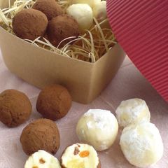 A picture of Chocolate Truffles Like Melty Cream Cheese Truffle.