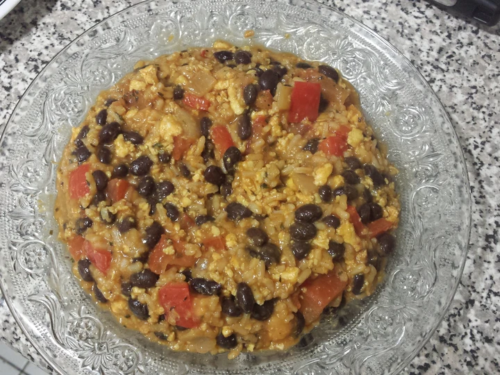 Easy Way Make Recipe Black Bean, Eggs and Rice Dinner that is Awesome, Really Delicious}
