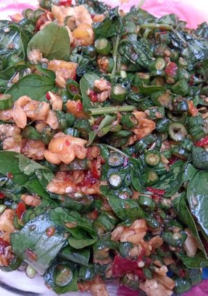 Foto resep Pencok Kacang Panjang