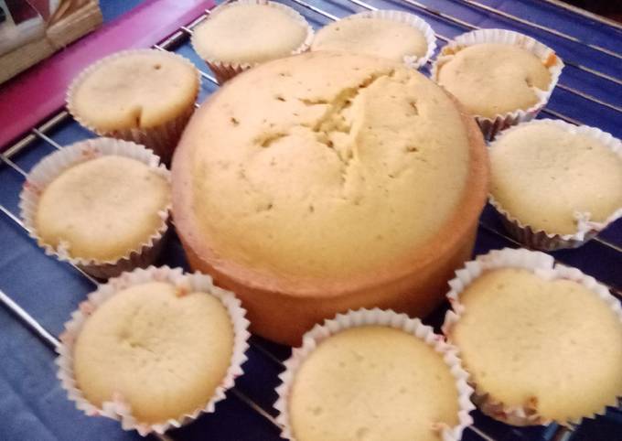 Recipe of Speedy Butterscotch cup cakes
