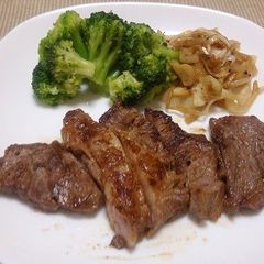 A picture of Beek Steak Softened with Yogurt.