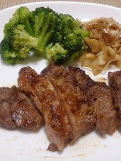 A picture of Beek Steak Softened with Yogurt.