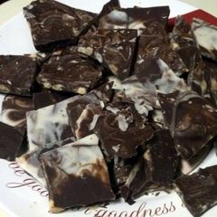 A picture of Mocha Almond Chocolate Bark.