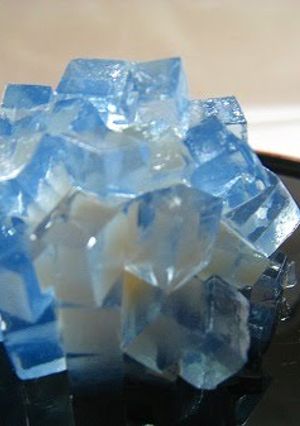 A picture of Hydrangeas (Traditional Japanese Dessert).