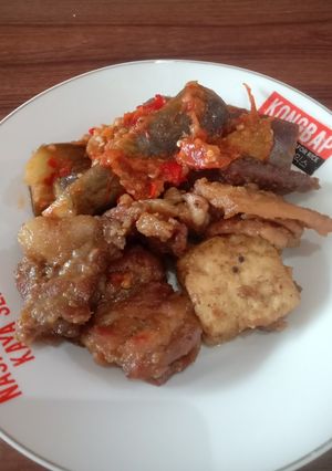 Foto resep Sambel terong dan lawuhan panggang gurih ala klaten