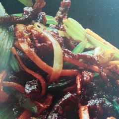 A picture of Dry-Fried Crispy Beef.