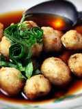 Simple is Best! Soft and Creamy Deep-Fried Taro Roots in Sauce (Agedashi)