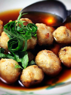 A picture of Simple is Best! Soft and Creamy Deep-Fried Taro Roots in Sauce (Agedashi).