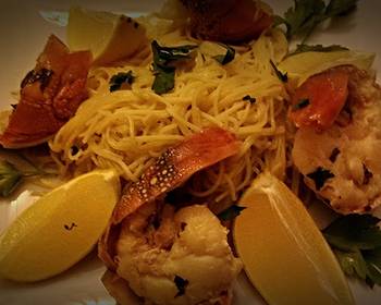 Popular Recipe Lobster Scampi With Angel Hair Starter Delicious Perfect