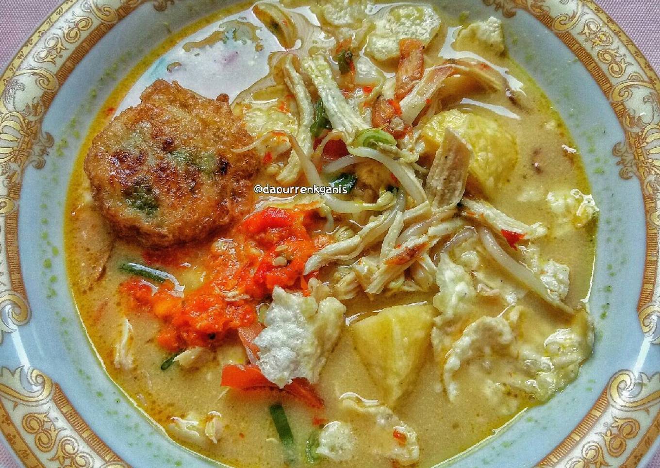 Soto ayam santan