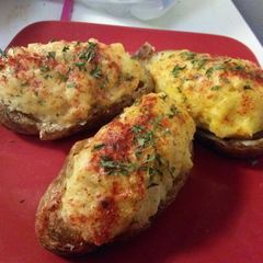 Mel's New York Twice Baked Potatoes A picture of Mel's New York Twice Baked Potatoes.