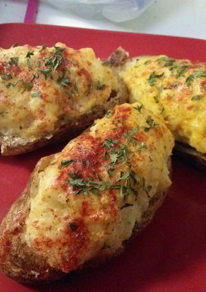 A picture of Mel's New York Twice Baked Potatoes.
