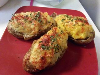 Mel's New York Twice Baked Potatoes