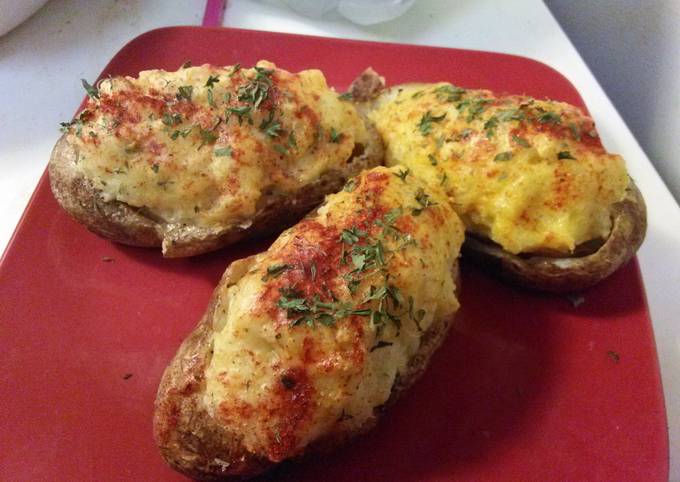 Recipe of Perfect Mel&#39;s New York Twice Baked Potatoes