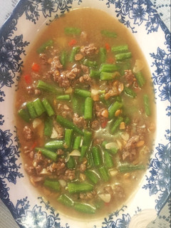 Foto resep Cah Buncis Daging Saus Tauco Pedas