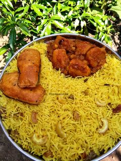 বাসন্তী পোলাও (basonti pulao recipe in Bengali) রেসিপির প্রধান ছবি