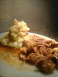Ragout de carne con papas o puré
